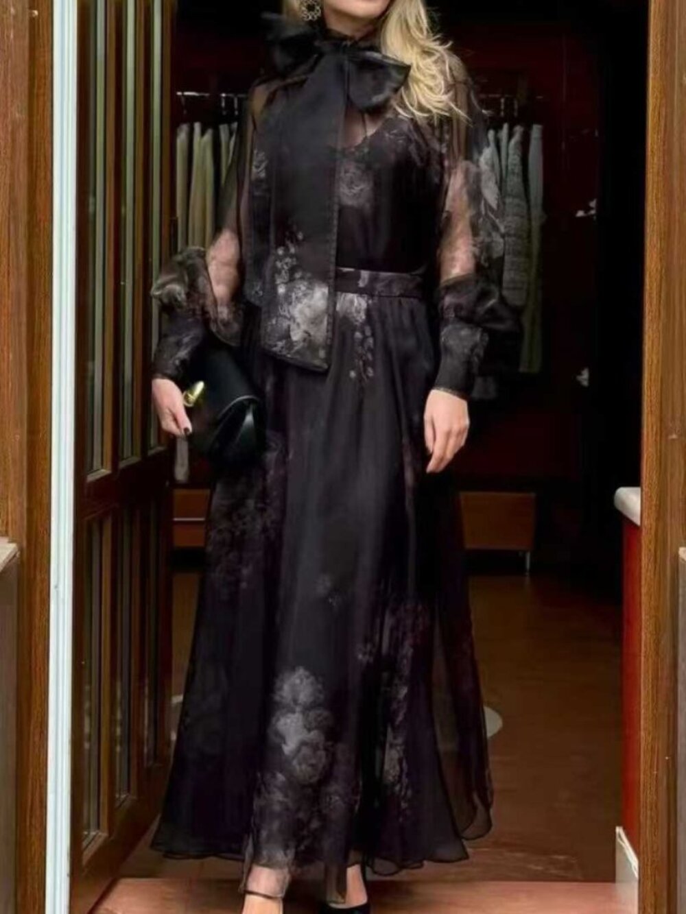 Zimmerman Oleander Floral Crinkled Slouch Silk Maxi Dress